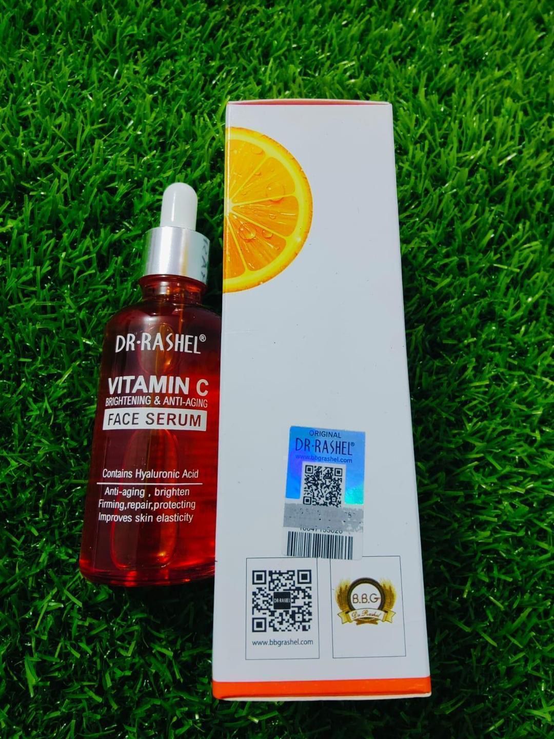 Dr. Rashel Vitamin C Brightening & Anti-Aging Face Serum – 50ml | With Hyaluronic Acid