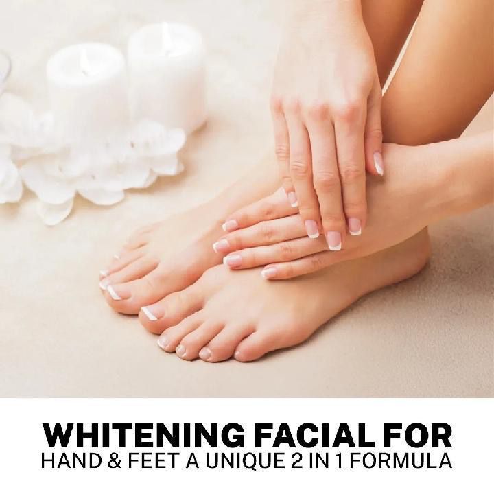 Uptown LA Whitening Facial Hand & Feet Cream – 75g